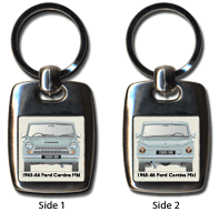 Ford Cortina MkI 4Dr 1965-66 Keyring 5